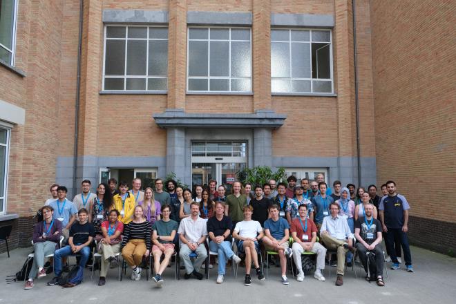 Group picture of the participants of the 2024 SIPTA School on Imprecise Probabilities